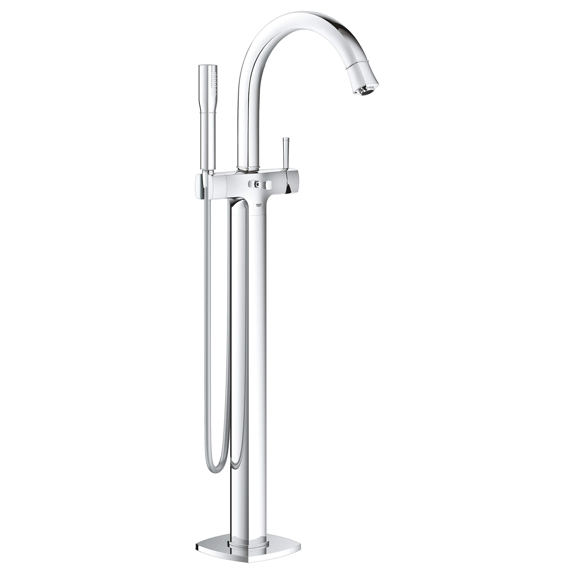 Single-Handle Freestanding Tub Faucet with 7.6 L/min (2.0 gpm) Hand Shower